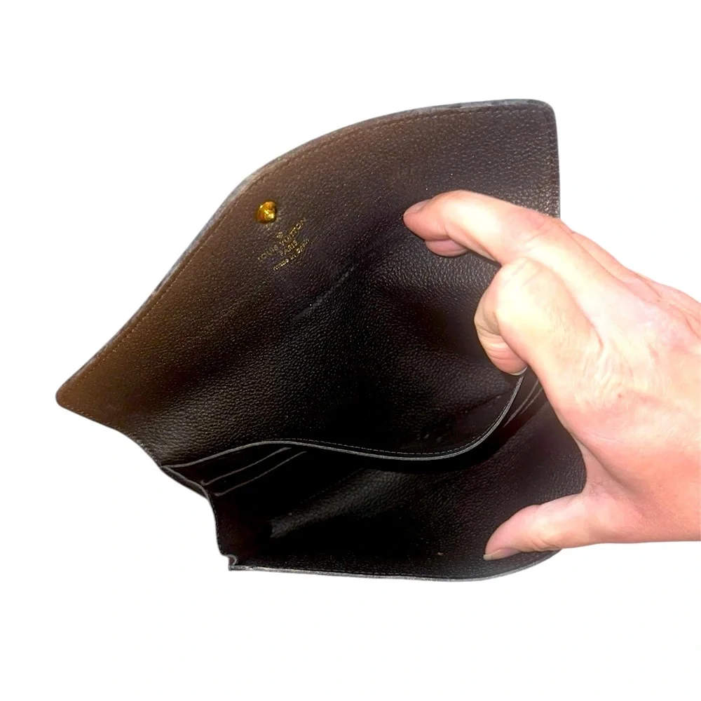 Louis Vuitton Black Empreinte Noir Leather Wallet